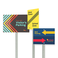 Panneaux en aluminium composite résistants aux intempéries, adaptés aux autoroutes, aux chantiers de construction et aux parkings
