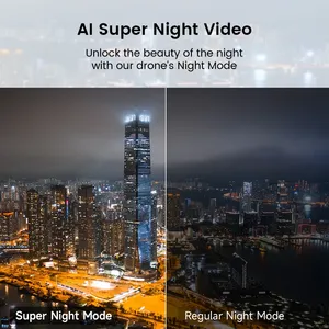 JHD FIMI X8 Tele Commercial Drone Wide Angle Tele Camera 30x Hybrid Zoom <span class=keywords><strong>4K</strong></span> <span class=keywords><strong>60fps</strong></span> 10KM Portée 3 axes Gimbal GPS AI Super Night - Product Image 4