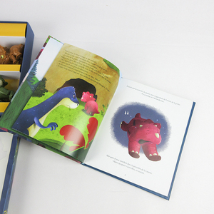 Nueva llegada <span class=keywords><strong>libro</strong></span> dinosaurio conjunto superventas dinosaurio juguetes tablero <span class=keywords><strong>libro</strong></span> conjunto con juguete para niños - Product Image 6