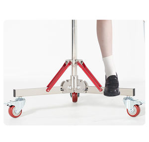 100% Edelstahl Heavy Duty 3m 10 Ft C Ständer Stativ Boden leuchte Ständer mit Rädern für Foto Video Beleuchtung - Product Image 2