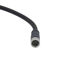 Juya — connecteur de câble d'extension étanche M8 à 3, 4, 5, 6, 8 broches, prise droite mâle