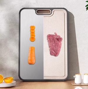 <span class=keywords><strong>Tabla</strong></span> <span class=keywords><strong>de</strong></span> <span class=keywords><strong>Cortar</strong></span> <span class=keywords><strong>de</strong></span> Titanio 100% Puro <span class=keywords><strong>de</strong></span> Doble Cara, Grado Médico, Segura <span class=keywords><strong>para</strong></span> Alimentos, <span class=keywords><strong>con</strong></span> Bordes Antideslizantes <span class=keywords><strong>para</strong></span> el Hogar y Camping - Product Image 3