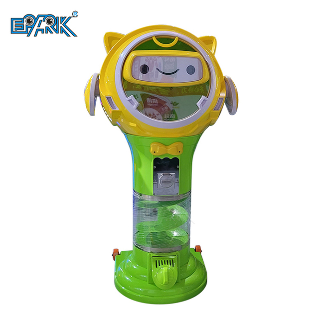Candy Gumball Gifts Vending Machine With Single Stand U Shape Big Capsule Toy Vending Machine
