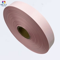 Ruban de satin en polyester en gros d'usine, rouleau de ruban de satin double face multicolore, satin entièrement mat