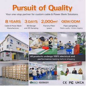 PD 22.5w智能手机快速充电10000毫安时10k容量充电银行安卓双兼容原始设备制造商Odm快速充电器电源银行 - Product Image 5