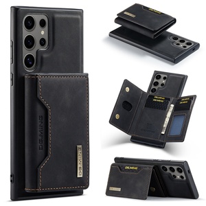 เคส S25 Ultra หรูหรา พร้อมช่องใส่บัตร ปิดแบบแม่เหล็ก แยกส่วนได้ 2 in 1 เคสหนังพร้อมกระเป๋าสตางค์ สำหรับ Samsung S25 S23 S24 Ultra - Product Image 5