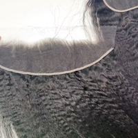 Extensiones de Cabello Humano Virgen con Alineación de Cutículas, Cierre de Encaje HD 2x6 5x5 13x4 13x6, Rizado Birmano, Lacio