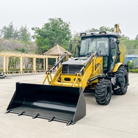 Prix d'usine CE/EPA Chargeuses-pelleteuses diesel Pelleteuses pour jardins Pelleteuses Pelleteuses Pelleteuse Ferme 4 roues motrices Mini chargeuse-pelleteuse