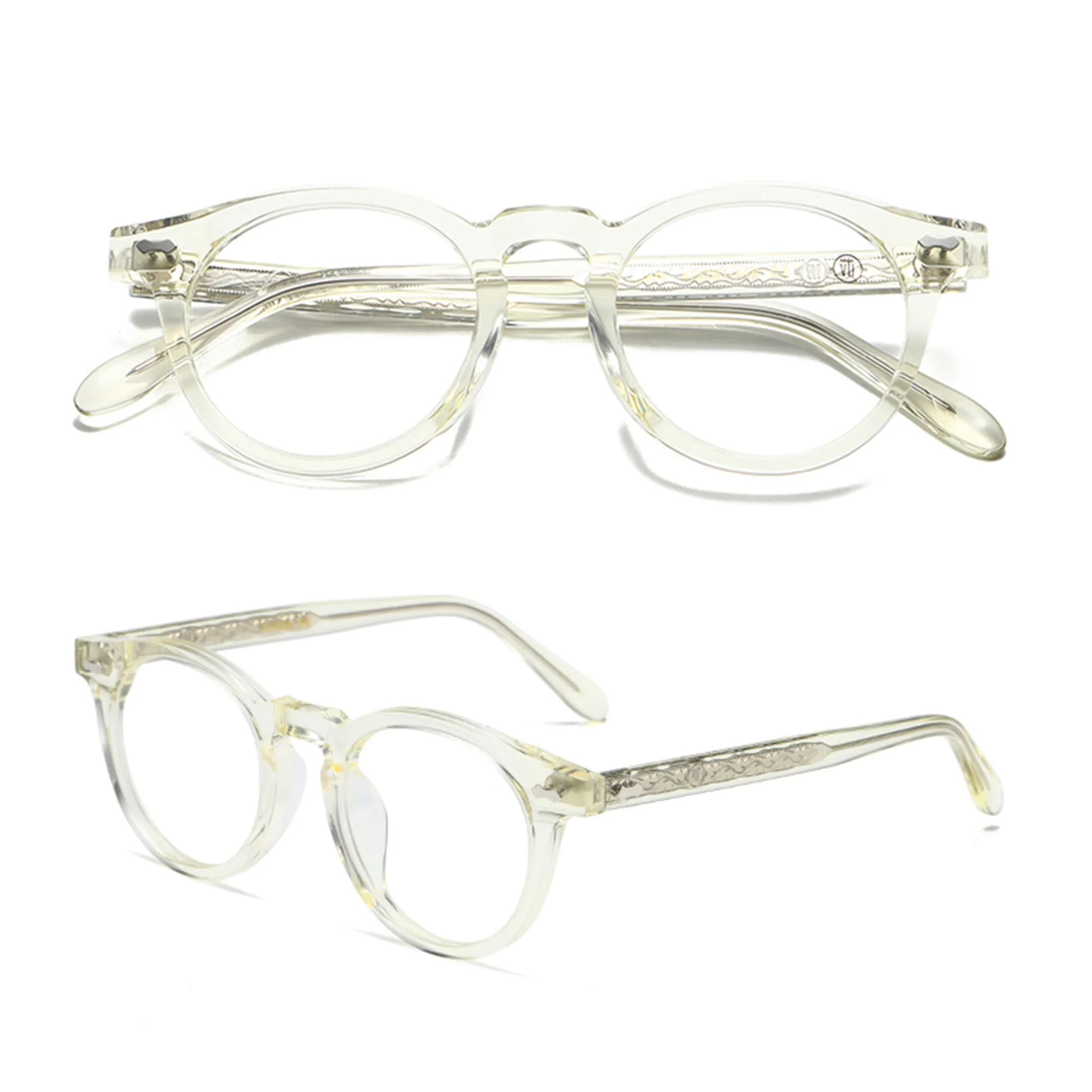 Figroad kacamata optik Fashion, bingkai kacamata Model baru, Logo kustom