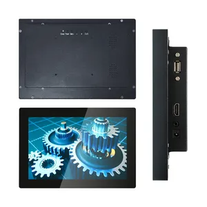 10,1 Zoll LCD-Panel TFT IPS HDMI USB-Schnittstelle hochheller Touchscreen-Panel Full HD Embedded Industrial Monitor