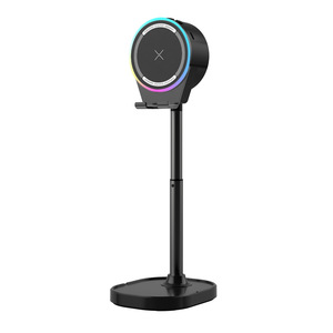 Multifunctional Inductive Phone Stand <b>Speaker</b> <b>Mini</b> Wireless Bluetooth 5.3 Desktop Audio Device - Product Image 2
