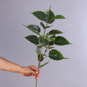 Potongan Harga Daun Bodhi Buatan untuk Pengaturan Dekorasi Pernikahan Daun Dekorasi Interior <span class=keywords><strong>Linden</strong></span> Buatan - Product Image 3