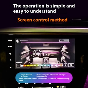 Lámpara de ambiente Volkswagen para Passat Magotan CC Lavida Lingdu Golf Bora para Tiguan Tuang Tanyue - Product Image 2