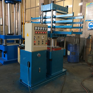 Presse à carreaux de sol en caoutchouc robuste, machine de pressage multicouche professionnelle pour usine de recyclage - Product Image 6