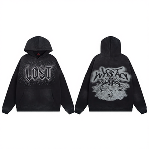 Sudadera con Capucha de Alta Calidad, Impermeable, Forrada de Algodón, con Cuello con Capucha, Ropa Deportiva Transpirable, Diseño Invernal - Product Image 4