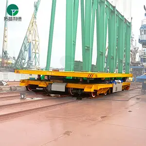 Veicolo di trasferimento di potenza della bobina del carrello del carrello della ferrovia elettrica della fabbrica d'acciaio