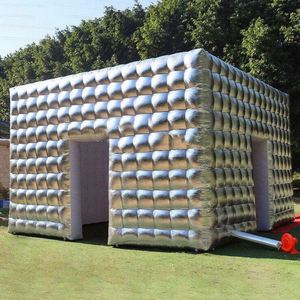 Comercial Đen Air Cube Lều <span class=keywords><strong>Inflatable</strong></span> câu lạc bộ đêm tienda inflable xách tay bên nhà Disco Lều <span class=keywords><strong>Inflatable</strong></span> hộp đêm - Product Image 4
