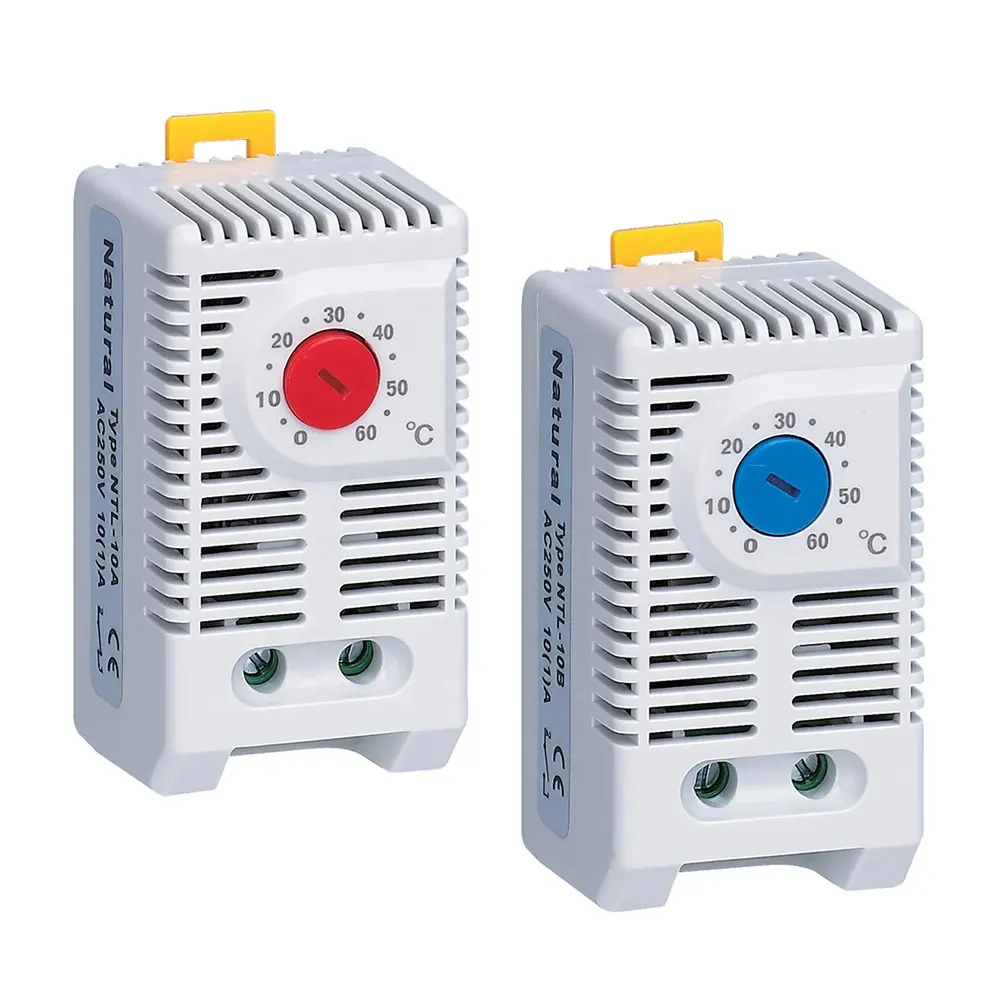 Pengendali Regulator suhu CE alami, termostat penutup Panel elektronik untuk kipas pendingin