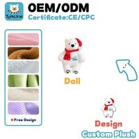 Nouvelle Peluche Ours Polaire de Simulation du Fabricant, Personnalisée, Mignonne, Coussin d'Étreinte, Poupée Mascotte, Grande Peluche en Tissu Doux, CPC CE