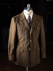 Nuova Giacca Primaverile da <span class=keywords><strong>Uomo</strong></span> in <span class=keywords><strong>Lino</strong></span> Stile Retrò Traspirante di Alta Qualità con Multi-tasche Casual - Product Image 3