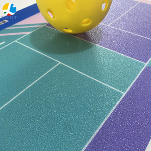 Alfombra de suelo de PVC de vinilo <span class=keywords><strong>para</strong></span> interior/<span class=keywords><strong>exterior</strong></span> personalizable LHDT <span class=keywords><strong>en</strong></span> rollos <span class=keywords><strong>para</strong></span> Cancha de Pickleball - Product Image 4