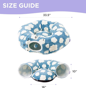 Cama Túnel para Perros de Venta Directa de Fábrica, Colores y Tamaños Personalizados, para Perros de Interior, Linda, Rectangular, Clásica, con Cojín Lavable - Product Image 6