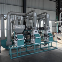 Machine à moudre la farine multi-usages pour cultures non oléagineuses, production de farine pure en une seule passe