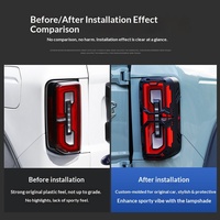 Cache-Feu Arrière Décoratif en ABS pour Ford Bronco 2021-2025 – Adaptation Tout-Terrain et Modification