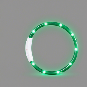 <span class=keywords><strong>Collar</strong></span> recargable para mascotas que brilla en la oscuridad para perros Patrón sólido Cintas Decoración Noche brillante de plástico para ventas transfronterizas - Product Image 3
