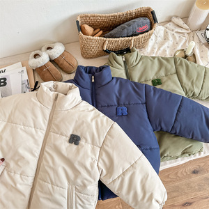 Manteau d'hiver épais à col montant et lâche pour enfants <span class=keywords><strong>Veste</strong></span> en coton pour filles et garçons - Product Image 6