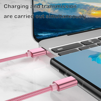Câble de Recharge Rapide USB Type C de 1 m 60 W pour Téléphone Portable Compatible iPhone Samsung Galaxy Xiaomi Huawei en Gros