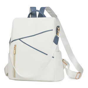 กระเป๋าเป้เดินทางความจุขนาดใหญ่สำหรับผู้หญิง, กระเป๋าเป้นักเรียนสไตล์เกาหลีลำลองใช้งานได้หลากหลายทันสมัยทันสมัยน้ำหนักเบา - Product Image 3