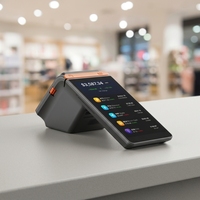 Système de point de vente portable modèle M8, écran tactile capacitif 8 pouces, Android 14 OS avec imprimante 80 mm et scanner 2D