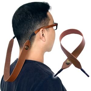 Correa de cuero para el cuello de alta calidad para gafas, cadena de gafas hecha a mano, cordón para gafas de sol, soporte de correa para pescar - Product Image 1