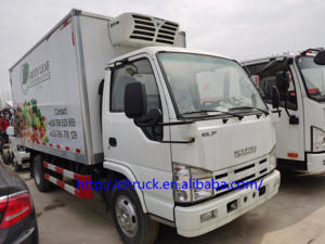 ISUZ-U doppia cabina 3t mini congelatore <span class=keywords><strong>camion</strong></span> per il pollo congelato frigorifero <span class=keywords><strong>camion</strong></span> Cibo A Base di Carne di <span class=keywords><strong>Trasporto</strong></span> <span class=keywords><strong>camion</strong></span> - Product Image 3