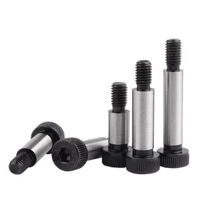 Grado de acero al carbono 10,9 12,9 ISO7379 Perno de hombro de cabeza <span class=keywords><strong>Allen</strong></span> <span class=keywords><strong>1</strong></span>/4 5/16 3/8 <span class=keywords><strong>1</strong></span>/<span class=keywords><strong>2</strong></span> <span class=keywords><strong>Tornillo</strong></span> de hombro hexagonal de perfil bajo de acero negro - Product Image 3