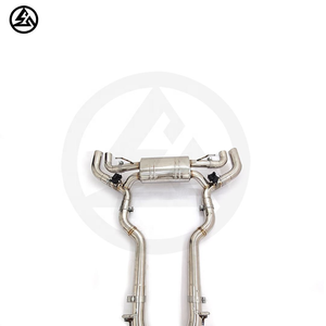 CSZ para BMW <span class=keywords><strong>M550i</strong></span> G30/G31 N63 4.4TT V8 Tubo de bajada Silenciador con válvula Eje trasero Catback Sistema de escape completo - Product Image 4