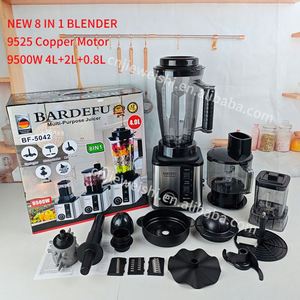 Licuadora Multifuncional 8 en 1 de 3L y 4L, Procesador de Alimentos, Licuadora 3 en 1 para Smoothies, Máquina Licuadora de Uso Comercial de Alta Resistencia de 9500w - Product Image 2