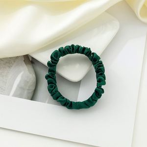 Chouchous pour cheveux en soie de mûrier 19 mm, accessoires élastiques, design mignon, en stock - Product Image 4