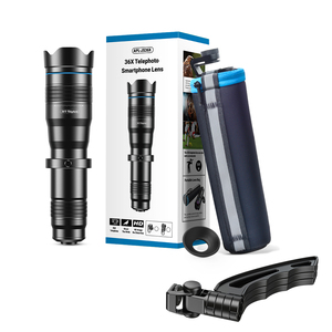 Ống Kính Máy Ảnh Cho Điện Thoại Di Động, Ống Kính Thu Phóng 36X, Ống Kính Tele, Ống Kính Viễn Vọng Ngoài Với Kẹp Phổ Biến & Màn Trập Từ Xa Cho <span class=keywords><strong>iPhone</strong></span> - Product Image 6