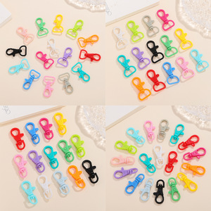 Colorful Plastic Buckle Rotatable Keychain DIY Jewelry Accessory Multi Color <b>Shoulder</b> <b>Strap</b> Buckle - Product Image 3