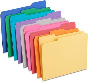 Carpeta de Archivo de Documentos y Recibos con Tapa Dura de PP, Tamaño Carta A4, Logotipo Personalizado, Manila, Venta al Por Mayor - Product Image 1