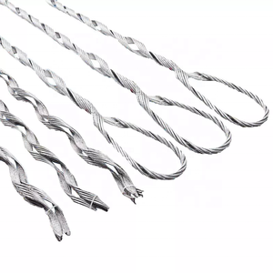 Abrazadera de cable ADSS de alta calidad, preformada, para tensión de cable, tipo Guy Grip - Product Image 1