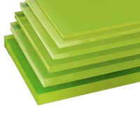 Plaque de caoutchouc en polyuréthane transparent (PU) 60A-95A Shore pour moulage plastique et découpe sur mesure