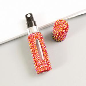 2026 New Style <b>5Ml</b> 10Ml Aluminum Refillable Spray Pump Empty Cosmetic Containers Atomizer for Travel Personal Care - Product Image 2