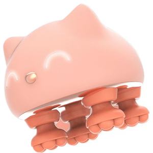 Masseur facial Amazon, masseur de tête étanche, pointes rotatives à 360 degrés, masseur manuel Octopus pour animaux de compagnie, soulagement de la peau de la tête - Product Image 6