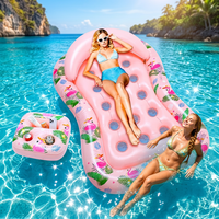 Nouveau design 2026 – Lit flottant gonflable en PVC pour piscine et mer, idéal pour la détente estivale – Vente en gros usine
