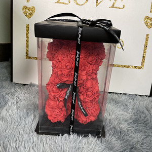 Rosa orsacchiotto rosa 25cm 60cm 70cm rosa romantica in schiuma orsacchiotto prodotti per la festa della mamma 2025 - Product Image 5