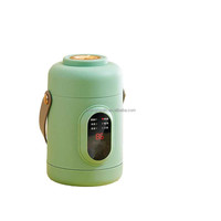Boîte à lunch multifonctionnelle portable avec affichage numérique intelligent, chauffage programmé, petite cuisinière électrique, pot de cuisson électrique