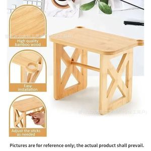 Support d'imprimante en bois, support de rangement durable pour imprimantes, porte-étiquettes, organisation du bureau - Product Image 3